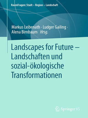 cover image of Landscapes for Future